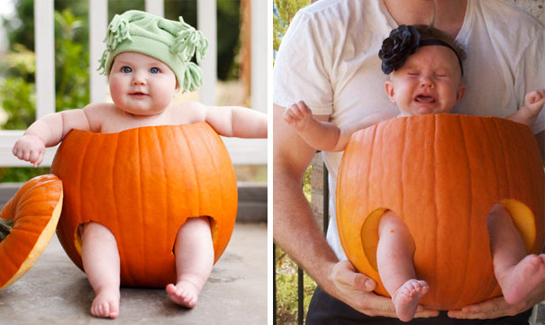 Hilarious Pinterest Baby Photoshoot Fails 13