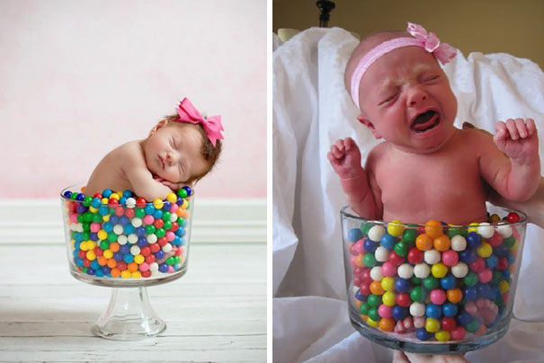 Hilarious Pinterest Baby Photoshoot Fails 14